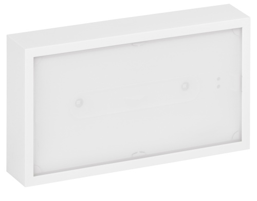 Декоративная рамка для накладного монтажа для эвакуационных светильников URA ONE, цвет белый | код 661654 |  Legrand